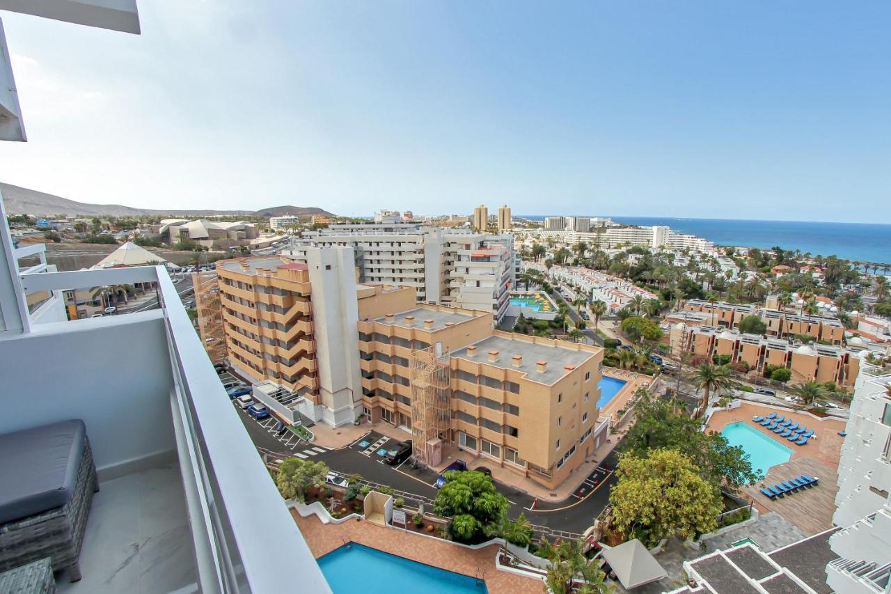 Stylish Modern Studio With Ocean View And Pools, 1001, Ponderosa Playa de las Americas  Eksteriør bilde